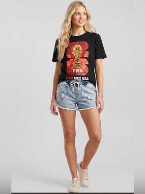 FIFA 2026 Black Tee + Free Short
